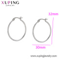 E-588 Xuping Fashion Boucles d&#39;oreilles personnalisées de haute qualité et pas cher Créoles populaires